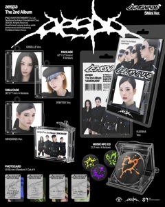 AESPA - [ LEMONADE ] 2ND ALBUM (Versión SMINI) Álbum de K-Pop en CD, el Más Vendido en Corea, para Todas las Edades - Product Image 5