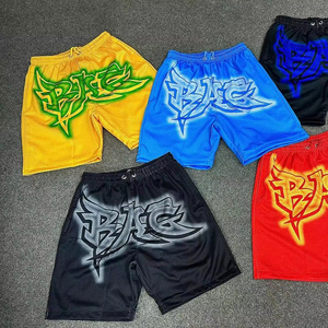 Top Trending <b>Mesh</b> Shorts for Men 100% Polyester Atlethic Custom Mens Casual Breathable Quick Drying Fitness Basketball Shorts - Product Image 1
