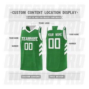 Maillot de basket-ball de qualité supérieure, respirant, en mesh sublimé, réversible, pour hommes - Product Image 4