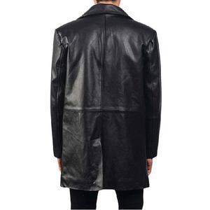Manteau long pour homme, couleur noire, vêtements d'hiver de qualité supérieure, élégant, chaud, manteau élégant et tendance, design durable de haute qualité - Product Image 4
