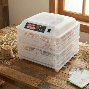 Incubatrice di Alta Qualità per 112 Uova, 2-in-1 con Rotazione Automatica per Uova di Pollo, Anatra e Uccelli, Controllo Digitale Automatico PC, Include Parti di Ricambio - Product Image 5