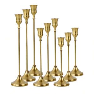 Classic Brass Candle Holder <b>Stand</b> Vintage Style Decorative Candle <b>Stand</b> for Home Temple Dining Table Decor Home Hotel Restaurant - Product Image 1