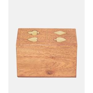 Caja Decorativa Personalizada para Almacenamiento de Cartas de Juego, Caja de Madera de Acacia Ecológica, Ideas de Regalo, Juego de Interior - Product Image 5