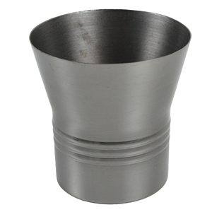 Vaso de Vidrio Creativo Hecho a Mano con Acabado Plateado, Diseño Metálico, Decoración para el Hogar, Diseño para Restaurantes y Hoteles, Vaso de Mesa - Product Image 5