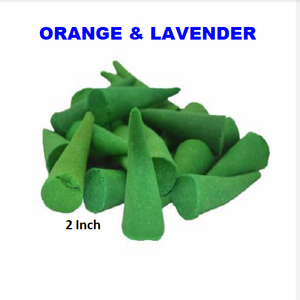 Cônes d'encens à refoulement naturel Nag Champa approvisionnement en gros de la meilleure marque (vert) - Product Image 1