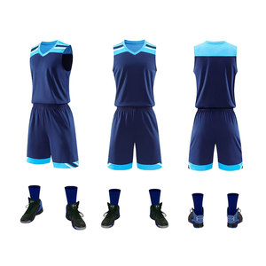 Mesh Breathable Jersey And Shorts For Clubs Schools & Tournament Play Premium High Grade Moisture Wicking Basketball Uniform <b>Set</b> - Product Image 1