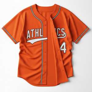Custom Sublimation <b>Baseball</b> <b>Jerseys</b> OEM Wholesale Men Women Low Price <b>Bulk</b> Team Uniforms High Quality Breathable V-neck Half - Product Image 4