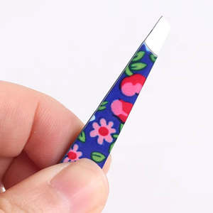 Pinzas de Alta Precisión con Punta Inclinada Reutilizables para Cejas y Barba, Uso Profesional Femenino, ANAAIF - Product Image 2