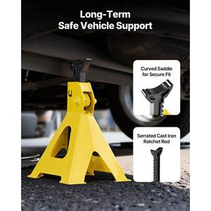 Gato Hidráulico de Acero de 2 Toneladas (4400 Libras) para Carreras, de Perfil Bajo, con Pistón Único, Elevación Rápida, para Vehículos Compactos y SUV - Product Image 5