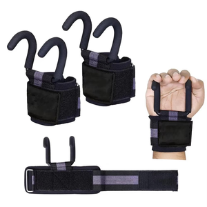 Sangles de musculation personnalisées avec logo, en néoprène de qualité supérieure, antidérapantes, respirantes, réglables, offrant une protection complète pour la salle de sport et la remise en forme - Product Image 5