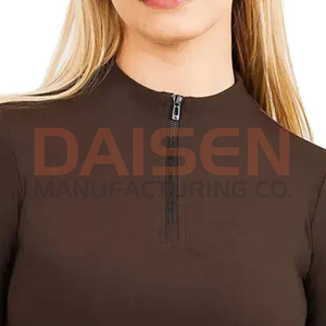 Women Equestrian Clothing <b>Long</b> <b>Sleeve</b> Riding Shirt Lightweight Breathable Design for Daily Training Sessions - Product Image 3