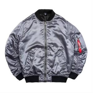 Veste universitaire en satin brodé de haute qualité du fabricant, avec manches style universitaire, personnalisable, pour baseball et lettrage - Product Image 6