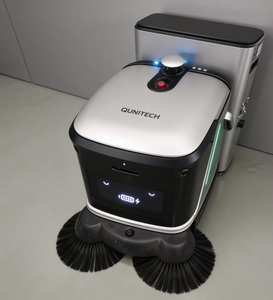 Robot Aspirador Comercial con Conector, Navegación Lidar SLAM, Robot de Limpieza Autónomo para Fábricas, Grandes Instalaciones y Espacios Cuadrados - Product Image 5