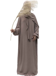 Asequible de las mujeres de lujo Abaya elegante de las mujeres modestas Abaya al por mayor musulmán Abaya vestido para las mujeres - Product Image 3