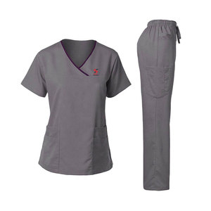 Ensemble de blouses médicales Solid Trader, coutures de précision, pour les professionnels de la santé, matériaux de qualité supérieure, uniforme d'hôpital - Product Image 3