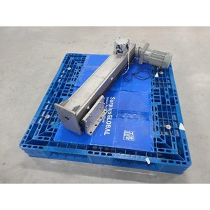 TSUBAKI EMERSON LINIPOWER JACK JWB025DRH7.41UG1-TK <b>Worm</b> <b>Gear</b> Screw Jack Used As Is Legacy Semiconductor Equipment Parts - Product Image 5