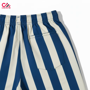 Custom Wholesale <b>Men's</b> Polyester Board Shorts Swim <b>Trunks</b> Casual Style Quick Dry Plus Size Reversible Beachwear High Quality - Product Image 3