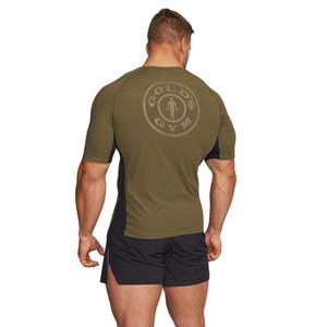 Camiseta de Compresión para Hombre, Capa Base de Alto Rendimiento, Secado Rápido, Transpirable, Venta al Por Mayor, OEM - Product Image 5
