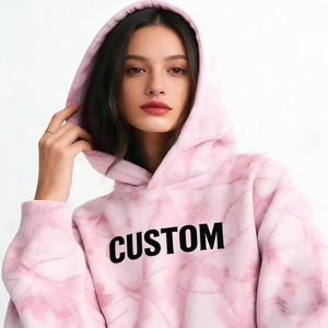Conjuntos de Dos Piezas con Sudadera con Capucha de Manga Larga y Diseño Frontal con Logotipo Personalizado, Pantalones de Pierna Ancha de Cintura Alta y Silueta Suave - Product Image 3