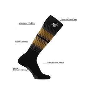 Chaussettes pour hommes respirantes et légères de haute qualité, faible MOQ, idéales pour la vente en ligne avec marque privée - Product Image 6