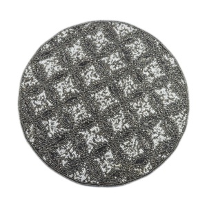 High Quality Multiple Colored <b>Beads</b> Design <b>Placemat</b> Mats for Home Decors Tableware Dining Table Party Wedding Stylish Pad - Product Image 2