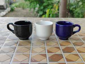Tasse à café en céramique avec poignée, 350 ml, tasse minimaliste pour thé, lait, expresso, pour un usage quotidien - Product Image 1