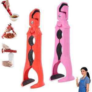 Set di Utensili da Cucina 3-in-1 Anti-scottatura: Pinze per Piatti Caldi e Clip Porta Ciotole Multi-angolo con Blocco per Cucinare - Product Image 1