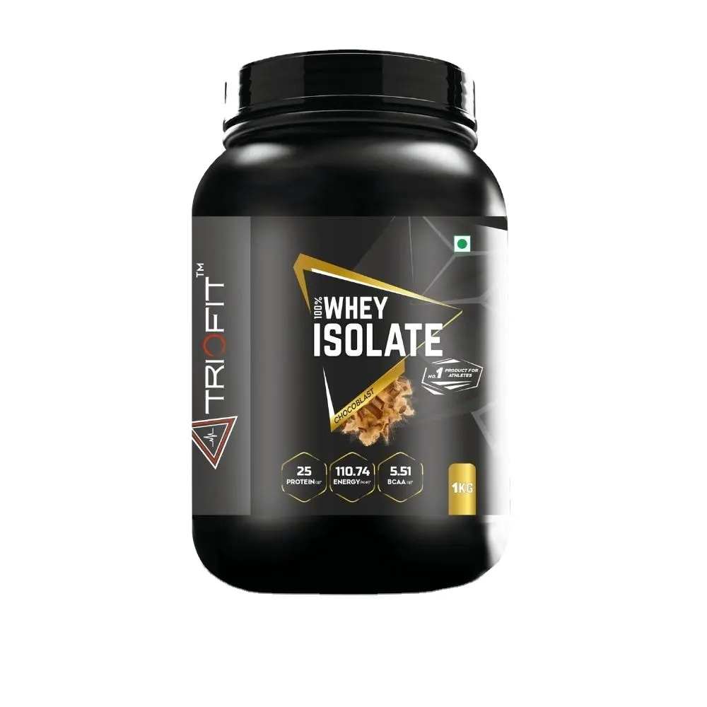 Increase Muscle Sports Supplement Nutrition Gym Supplements Whey Protein Isolate 1kg Choco Blast Flavor