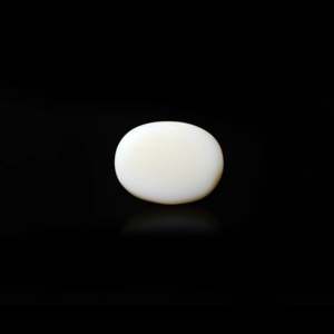 Natural Larimar Loose Gemstone 7.55 Carat Oval Cabochon for Fine Jewelry - Product Image 2