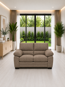 Juego de Sofás Modernos de Tela Color Taupe Chicago, Conjunto de Sillones Seccionales Tapizados para Sala de Estar, Hotel, Villa, Sofá de Fabricante - Product Image 5