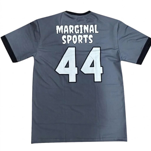 Camiseta de Softbol para Hombre, Talla Grande, Transpirable, Sublimada, con Logotipo Personalizado, Antibacteriana, de Secado Rápido - Product Image 2