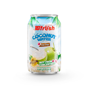 Bebida de Agua de Coco JBfresh 330ML, Jugo de Coco Fresco Enlatado de Vietnam, Coco Verde Joven, Fabricante OEM, Marca Privada - Product Image 2