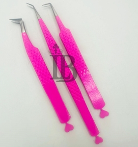 Top Quality Eyelash Extensions Tweezers Hot Color Tweezers Degree <b>Boot</b> Volume Hot Sale Eyelash Tweezers Paper Design - Product Image 5