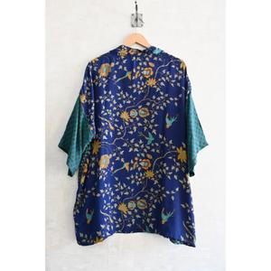 Robe Kimono en Soie pour Femme, Faite à la Main, Longue, Imprimée, Sexy, Robe de Nuit de Mariée, Vêtement de Détente Doux et Luxueux - Product Image 5