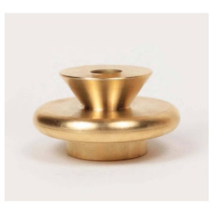 High Quality Gold <b>Bow</b> Taper Candle <b>Holder</b> Set of 2 Metal Decorative Candle Sticks for Wedding Dinning Party Home Decor - Product Image 4