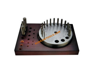 Jeu de jauges de perçage pour bijoux en acier inoxydable, forme ronde, pour des tests de précision - Product Image 2