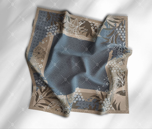 Tela de Satén Personalizada para Bufandas, Impresión a Medida, para Marca Blanca Europea, Israel, Islas, Promoción, Marketing, Fabricación OEM ODM - Product Image 6