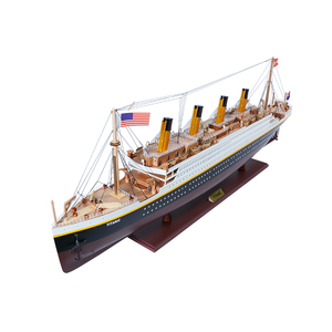 Maqueta de Madera Hecha a Mano del Titanic, Pintada, a Gran Escala, Regalo para Coleccionistas Náuticos, 101.6Lx11.43Wx35.56H cm - Product Image 2