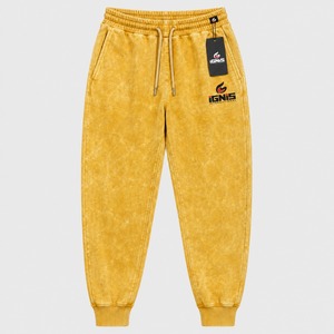 Pantalones Deportivos para Hombre, Estilo Vintage, Lavado Ácido, Corte Holgado, Felpa, Casual, Deportivos, para el Tiempo Libre, de la Mejor Calidad - Product Image 3