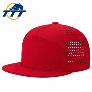 Casquette de golf personnalisée à 7 panneaux, logo personnalisé découpé au laser, respirante, imperméable, casquette snapback tendance, vente en gros, fabricant vietnamien OEM ODM - Product Image 4