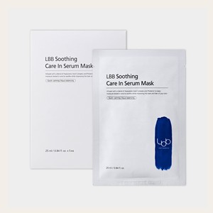 มาส์กหน้า LBB Korean Soothing Care In Serum Mask 25 มล. x 5 ชิ้น ผลิตในเกาหลี 25 มล. x 5 แผ่น ไวท์ชีท ไฮยาลูรอนิค แอซิด - Product Image 4