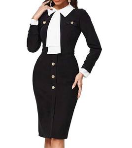 Robe polo pour femme de qualité supérieure - Tissu piqué anti-rétrécissement - Logo personnalisé - Manches courtes - Vêtements sportifs pour femmes - Product Image 4