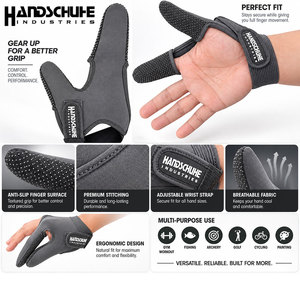 Guantes de Pesca Flexibles Resistentes al Agua para Clima Frío, Protección para los Dedos, Ideales para Pesca en Hielo - Product Image 5