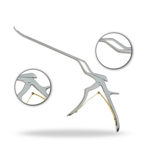 Bayoneta de Foraminotomía Kerrison Rongeur 250 mm, Instrumento Quirúrgico para Cirugía de Columna Vertebral, Herramienta Quirúrgica para Corte Óseo - Product Image 1