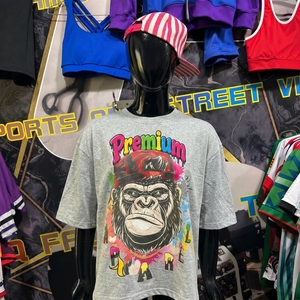 เสื้อยืดผ้าฝ้ายพิมพ์ลายแบบซับลิเมชั่นสำหรับวิ่งและออกกำลังกาย รับผลิตแบบ OEM ODM ขายส่งจากโรงงาน - Product Image 1