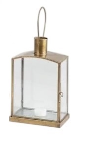 Modern Factory Wholesale Selling Metal & Glass Lantern With Gold Finish <b>Small</b> Size <b>Candle</b> Lanterns for Wedding & Home Decor - Product Image 5