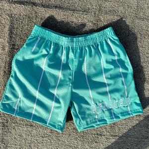 Conjunto Deportivo con Capucha para Niñas, Color Verde Menta, con Estampado, Transpirable, de Poliéster, Informal, para Verano, Manga Corta, Cierre Frontal con Cremallera - Product Image 4