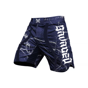 Short de Compression Homme Haute Qualité pour Gym et MMA, avec Poche Arrière, en Polyester/Coton, Séchage Rapide, Respirant, Design Personnalisé - Meilleure Vente - Product Image 1
