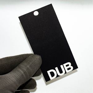 Wholesale Custom Garment Hang Tags | OEM Printed Clothing <b>Labels</b> with Logo | Factory Supply printed apparel <b>Packaging</b> Tags - Product Image 1