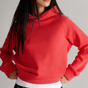 <b>Top</b> Quality <b>Raglan</b> Sleeve Hoodies For Ladies Orange Color Pullover Streetwear Plus Size Women's Hoodies Sweatshirt - Product Image 5
